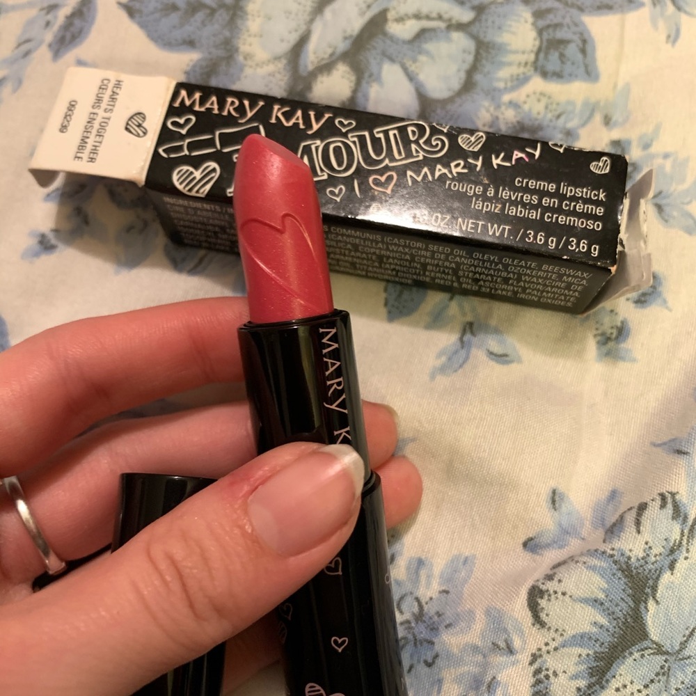 Mary Kay lipstick in hearts together